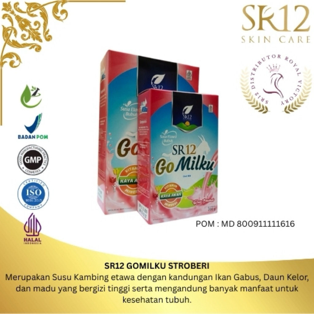 

SR12 GOMILKU STROBERI / GOMILKU SR12 / GOMILKU SUSU KAMBING / SUSU KAMBING / SUSU KESEHATAN / SUSU NON KOLESTEROL / SUSU RENDAH GULA / SUSU UNTUK ANAK / SUSU UNTUK DEWASA