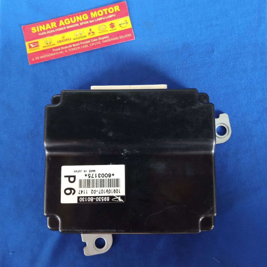 Copotan Ecu engine TOYOTA AVANZA kode P6 (89530-B0130)