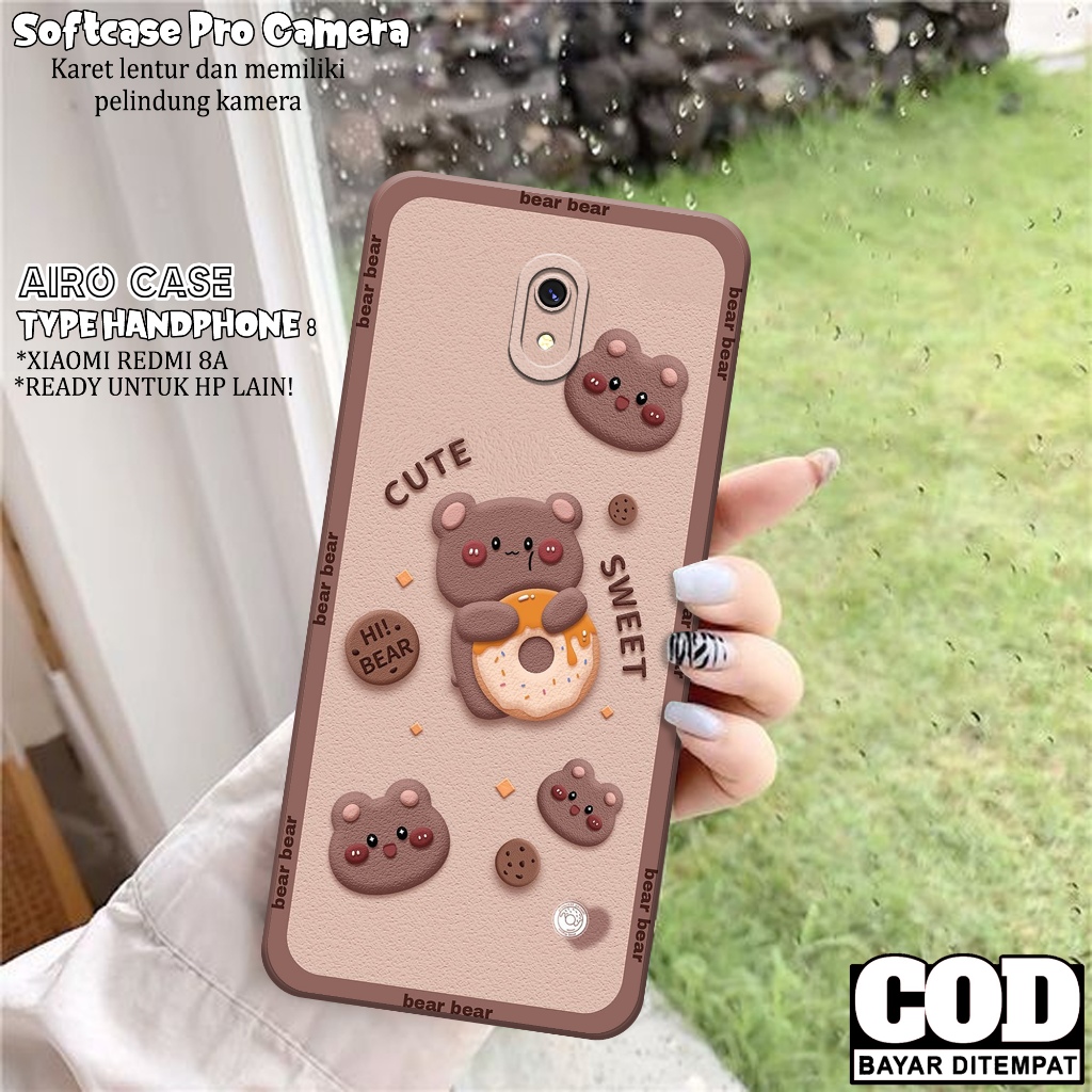 Case Xiaomi Redmi 8A - Softcase Xiaomi Redmi 8A - Fashion Case KARTUN - Casing Xiaomi Redmi 8A - Sof