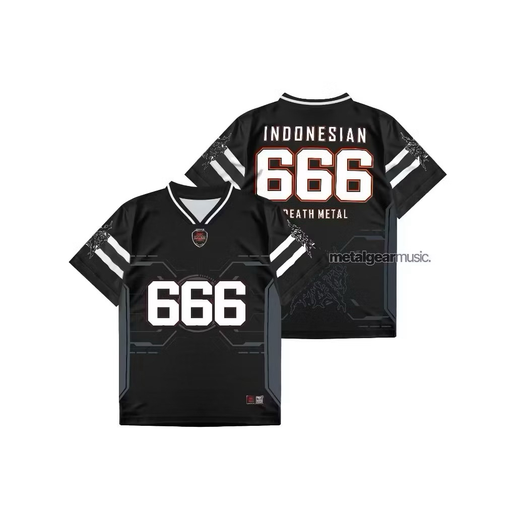 INDONESIAN DEATH METAL 666 iddm - JERSEY ORIGINAL official IDDM