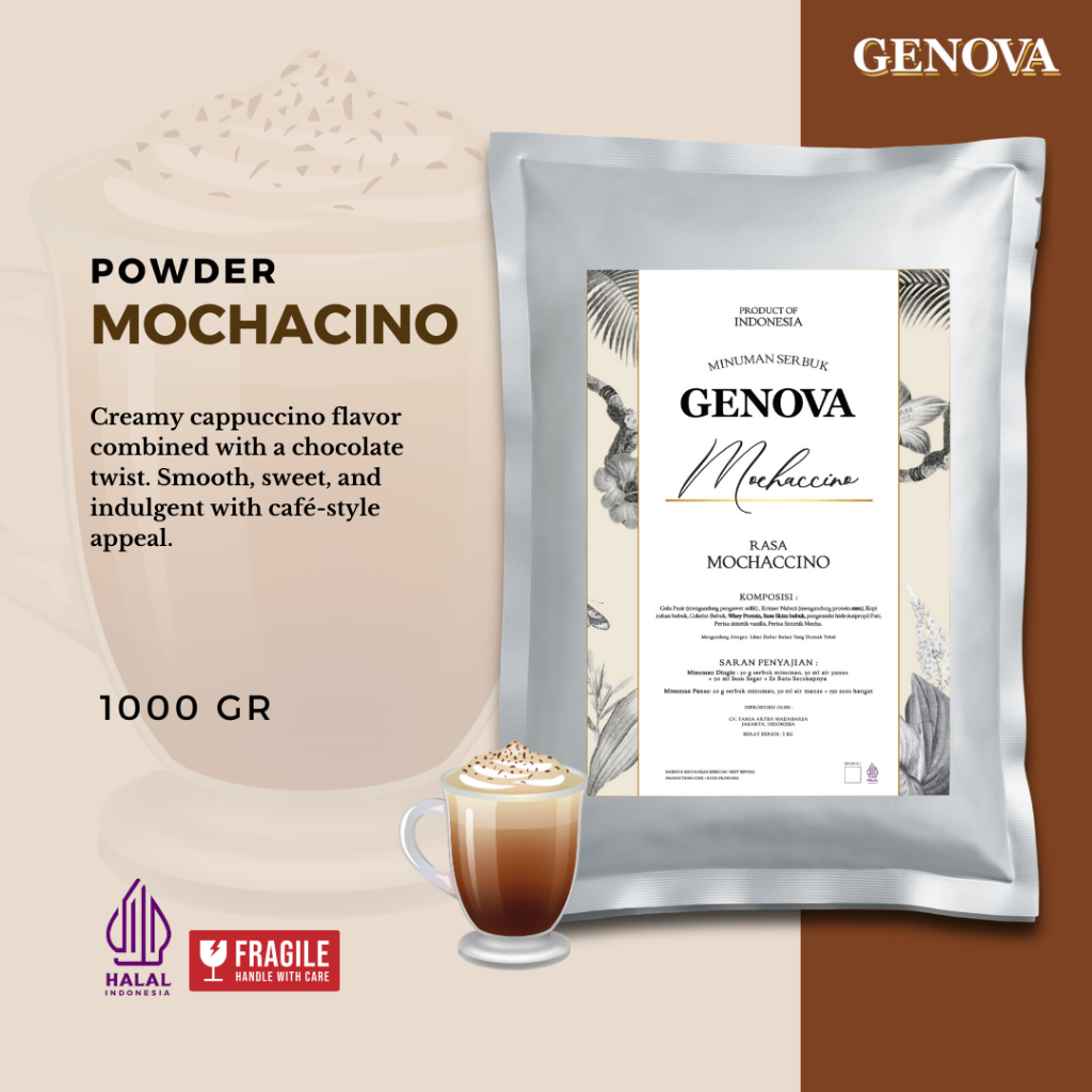 

GENOVA Mochaccino Powder - 1000gr