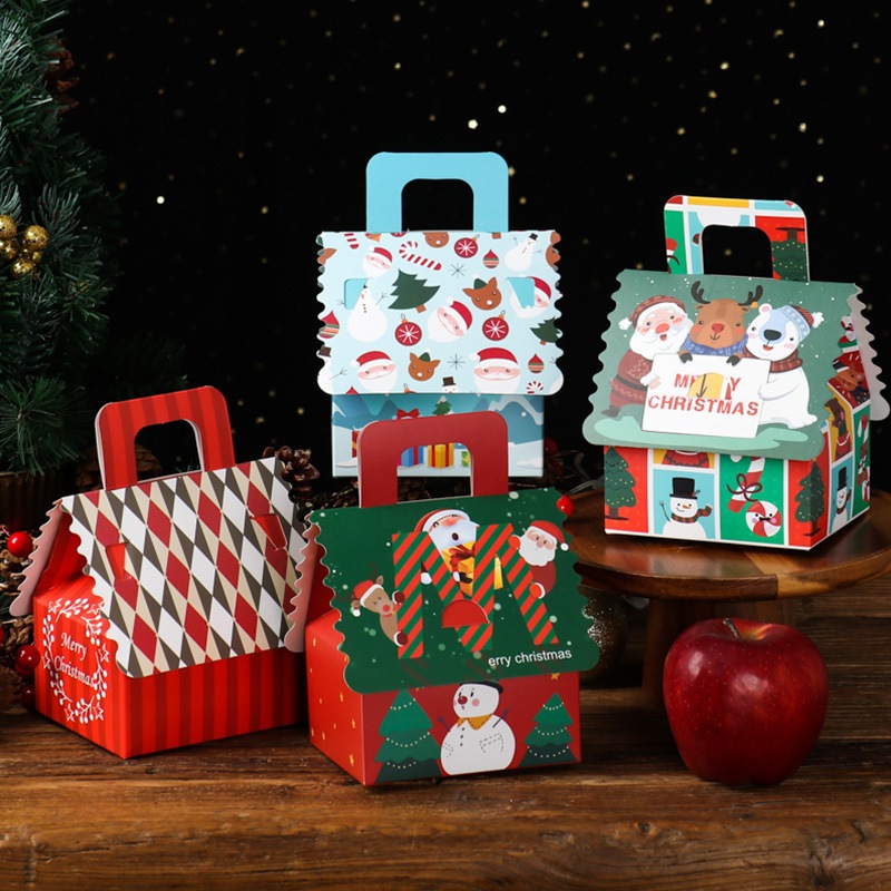 

Kotak Kado Natal Mini / Kotak Coklat Permen Cookies Christmas / Box Kado Natal / Kotak Mika Tenteng | Goodie Bag | Box Hampers | Box Bingkisan | Box Hadiah Christmas Natal | SCE08A