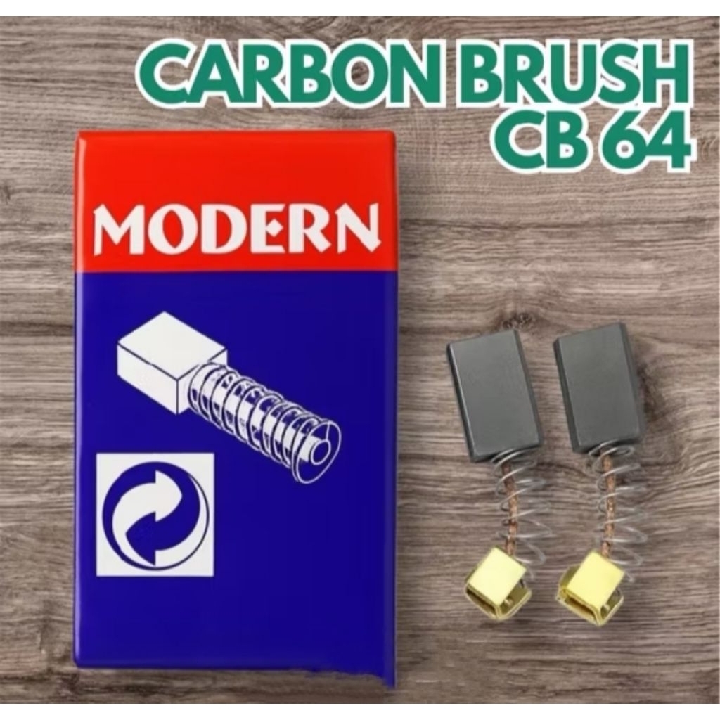 CB 64 MODERN/CARBON BRUSH 64 MODERN/CARBON BRUSH MESIN BOR/CARBON BRUSH MESIN BOR MODERN/KUL ARANG M