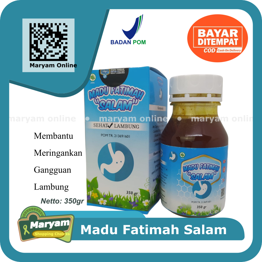 Madu Maag Kronis / Madu Fatimah Salam / Madu Sehat Lambung / Obat Maag Kronis