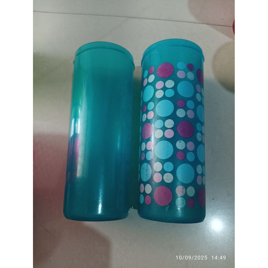 gelas kristal tupperware