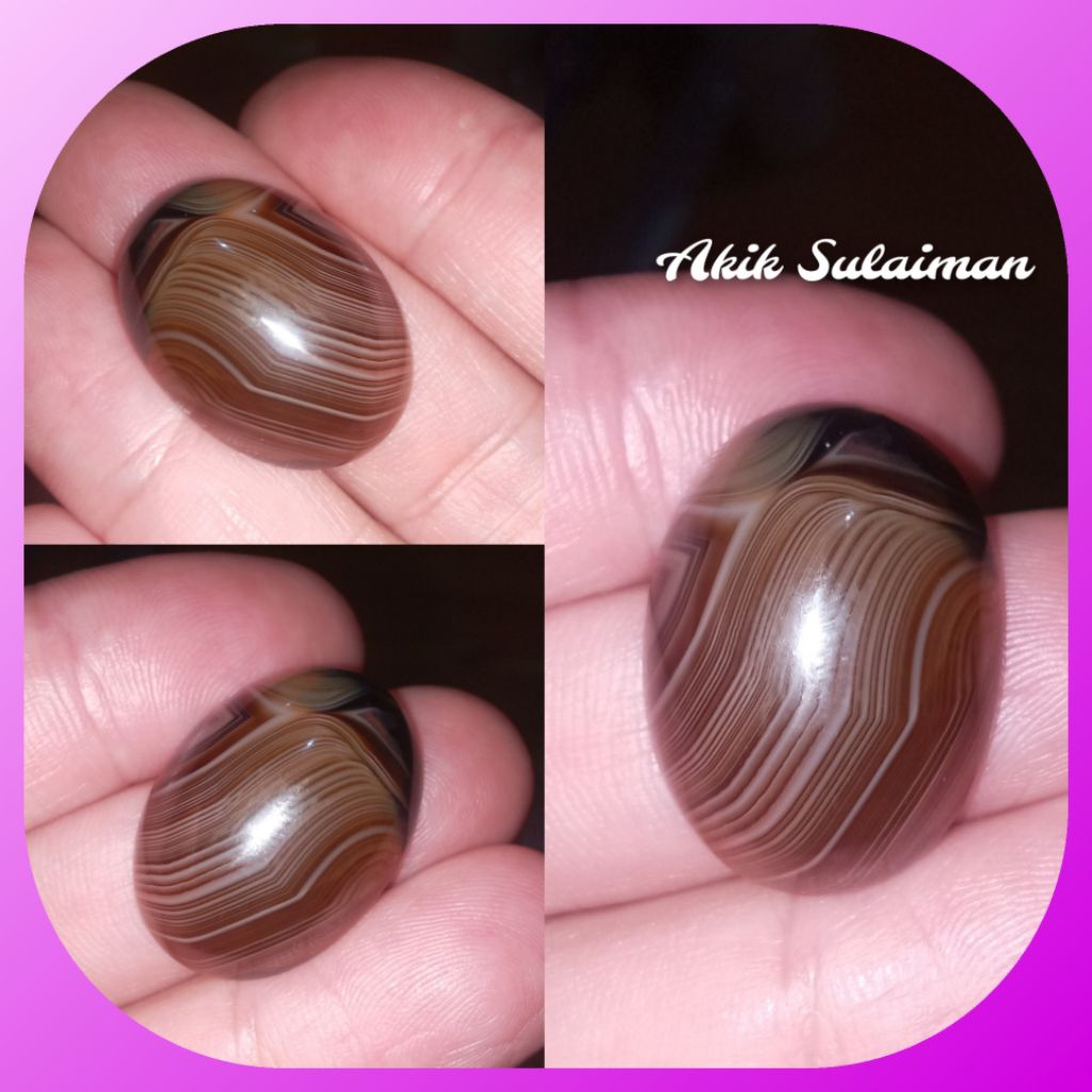 Batu Akik Sulaiman Asli Natural