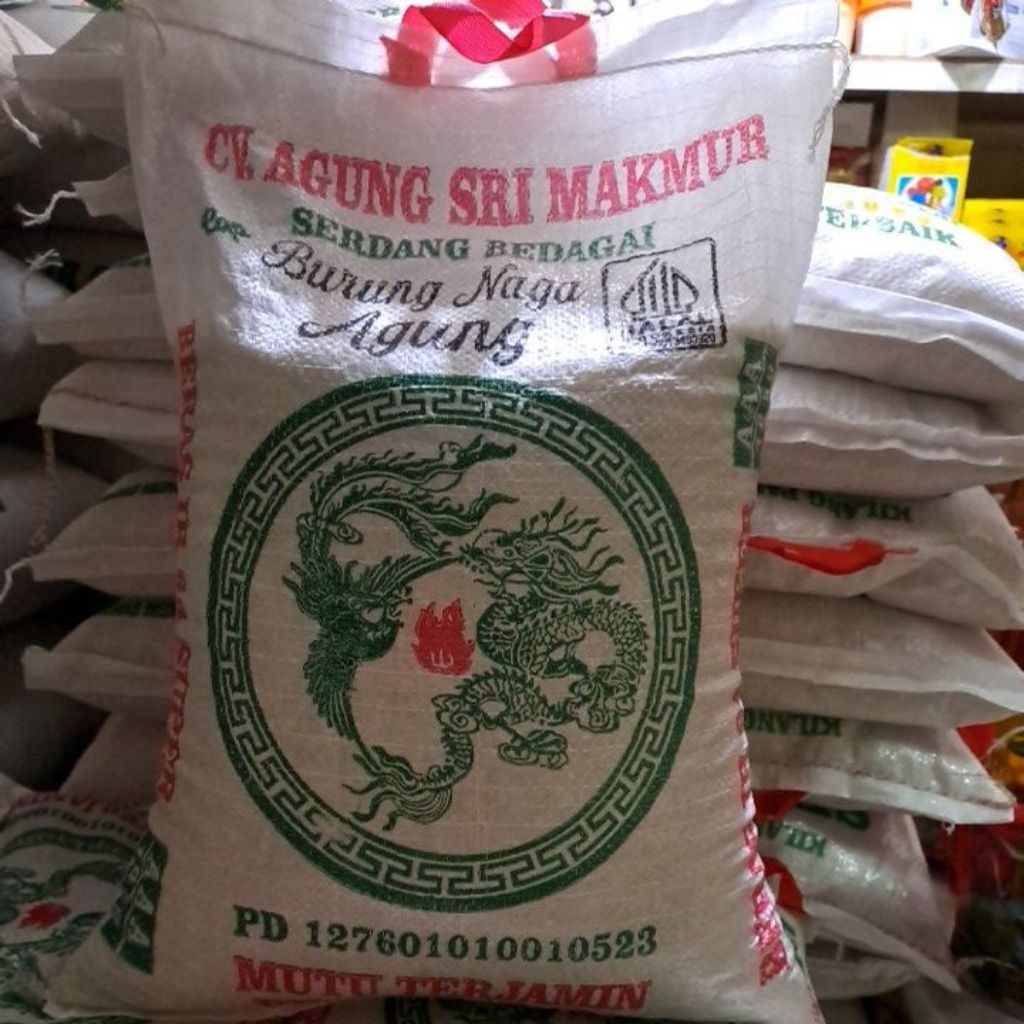 

BERAS IR 64 SUPER CAP BURUNG NAGA 10KG