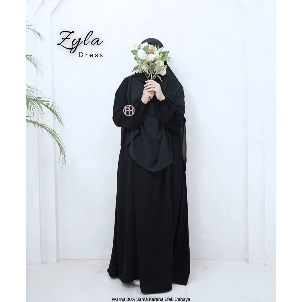 Gamis Zyla / Dress premium by Pelangi Hijab