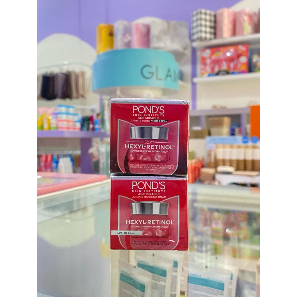 ponds age miracle night cream & day cream