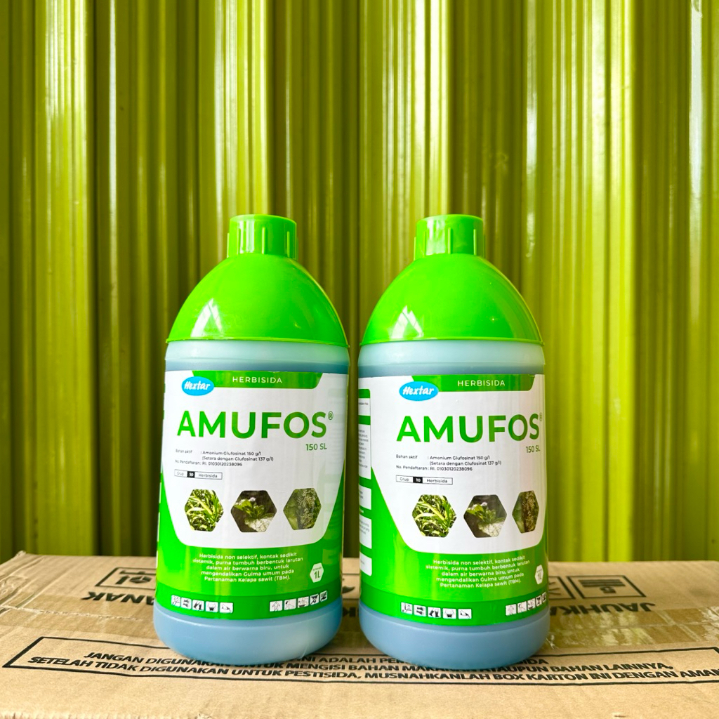 Herbisida Amufos 150Sl 1 Liter - Herbisida Ampuh Untuk Semua Jenis Rumput Murah