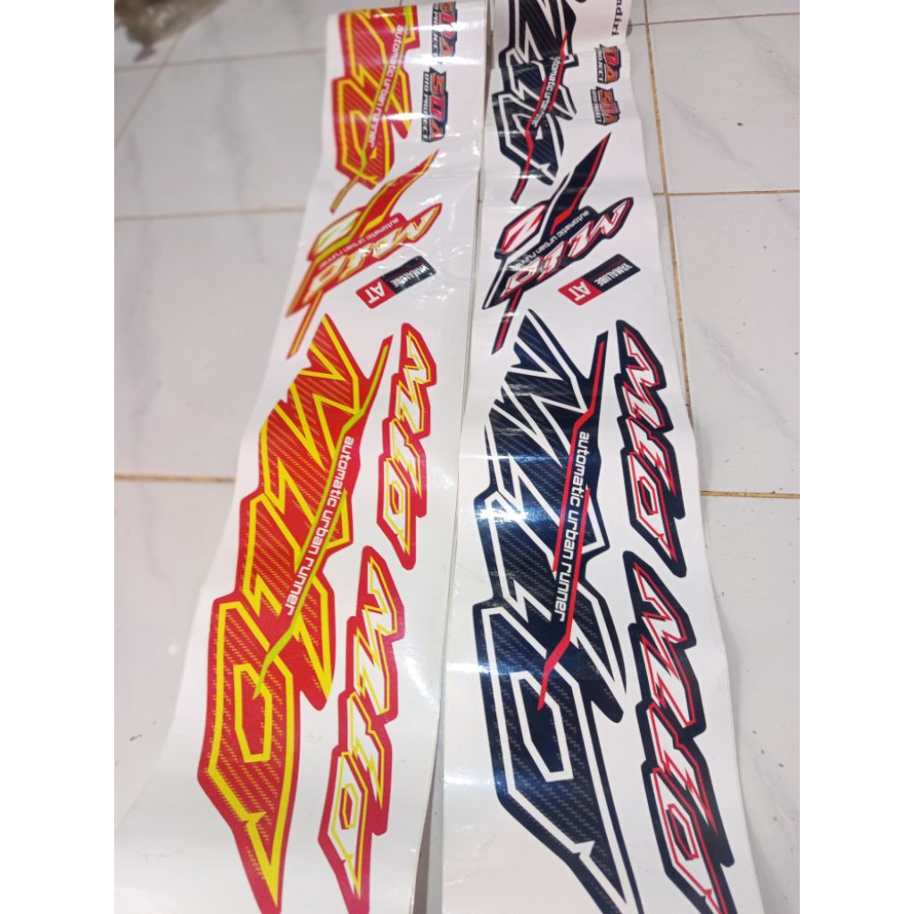 Striping Mio karbu 5TL thailand variasi Custom