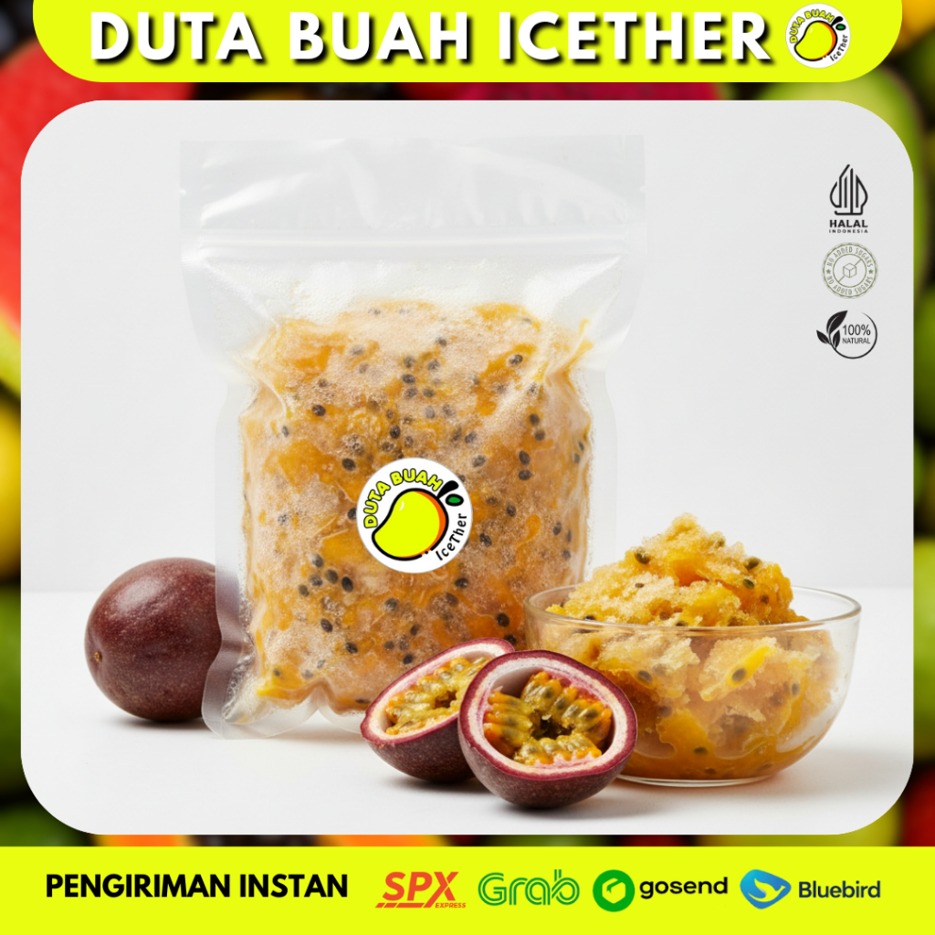 

Markisa Frozen Fruit – Buah Beku Segar Siap Konsumsi untuk Smoothie & Topping | Duta Buah Icether Bandung