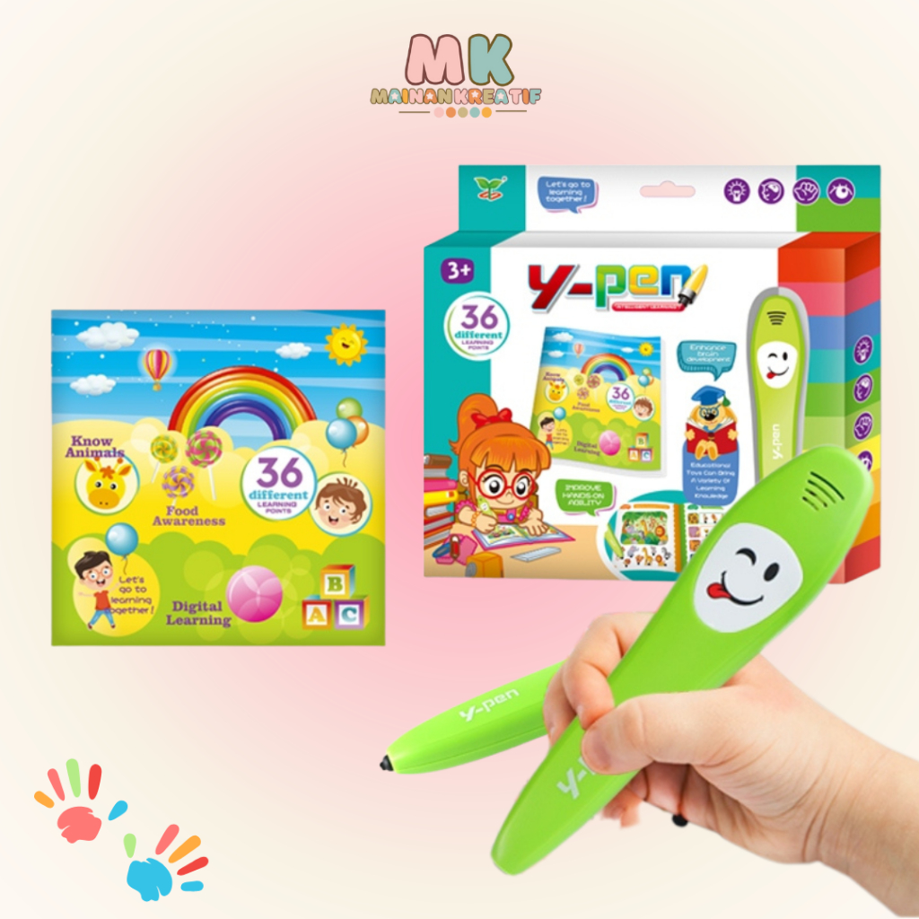 MK406 Mideer Early Education Smart Logic Talking Pen - Mainan Edukasi Anak