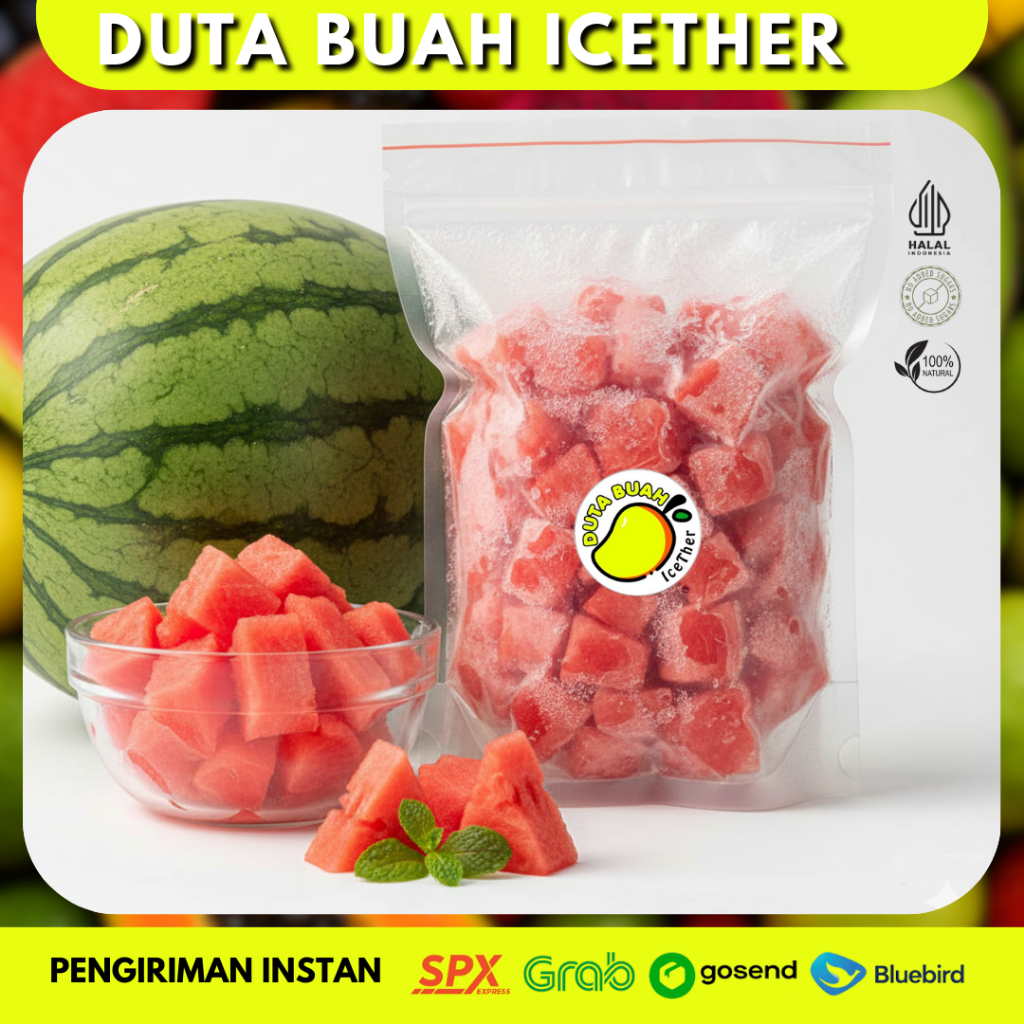 

Semangka Frozen Fruit – Buah Beku Segar Siap Konsumsi untuk Smoothies & Topping | Duta Buah Icether Bandung
