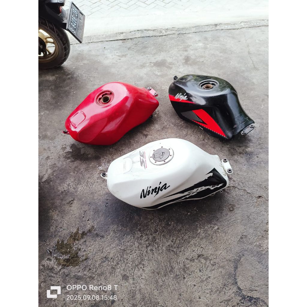 tanki bensin ninja rr new old