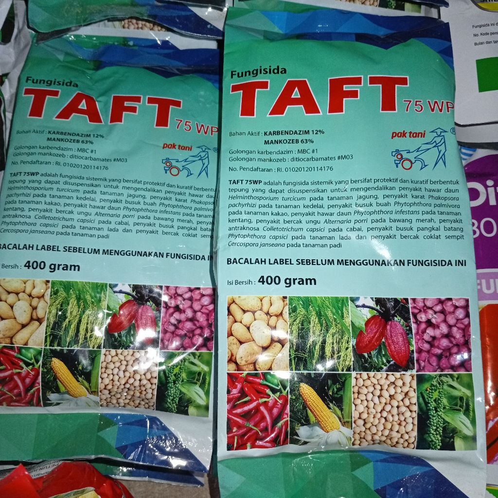 Fungisida taft 75wp 400 gram