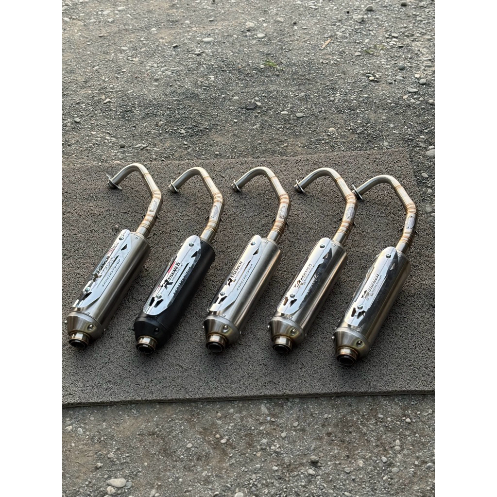 KNALPOT STD RACING MIO SMILE, SPORTY SUARA BAS ADEM