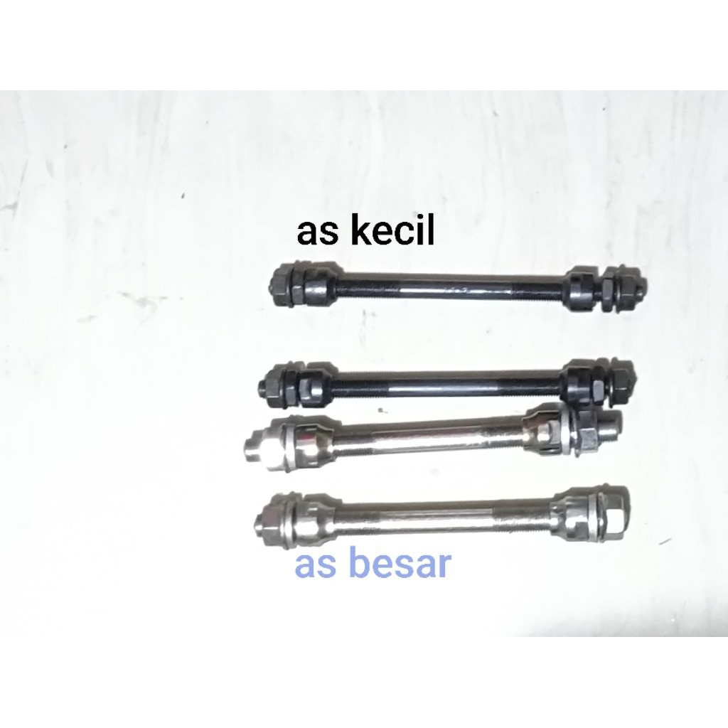 As Roda Sepeda Kecil & Besar || As Hub Depan BMX MTB || HIGH QUALITY || HARGA PER 1 PCS