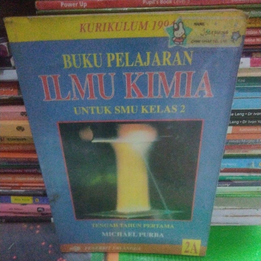 BUKU PEMBELAJARAN ILMU KIMIA 2A UNTUK SMU/SMA KELAS 11-2-XI KURIKULUM 1994