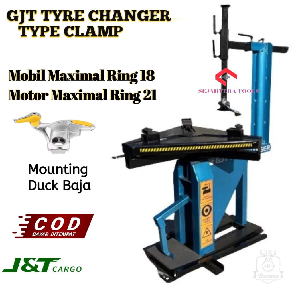 Alat Buka Pasang Ban motor mobil Manual Tire tyre changer