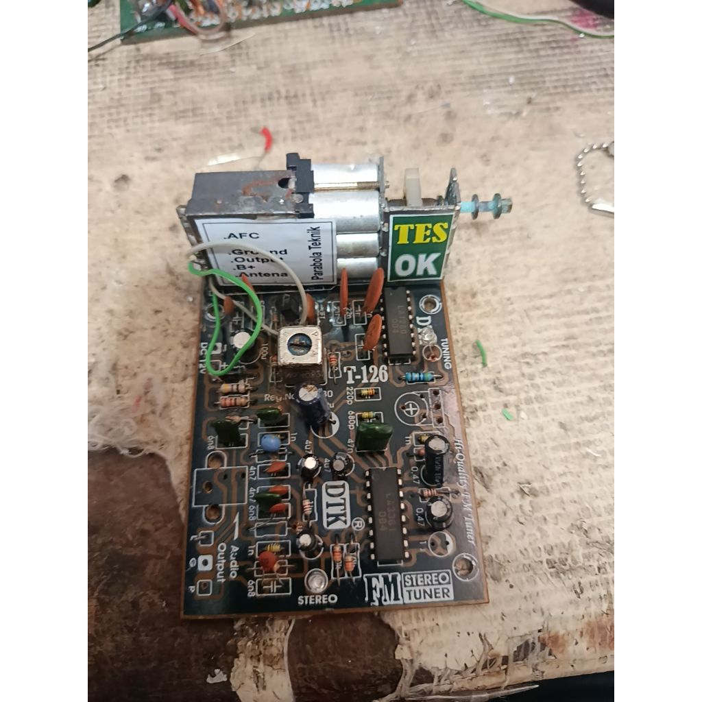 radio tuner fm stereo kit DTK