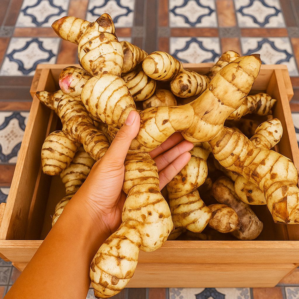 

Ubi Ganyong Lokal 1 Kg – Pangan Sehat Khas Gunung Muria