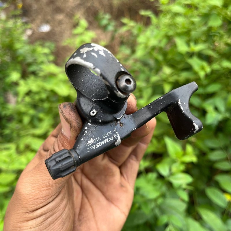 Tuas remote lock fork suntour bahan alloy NOS baru penyimpanan lama