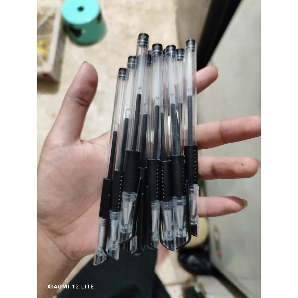 

(BISA COD) Pulpen Gel 0.5mm - Alat tulis Perlengkapan sekolah