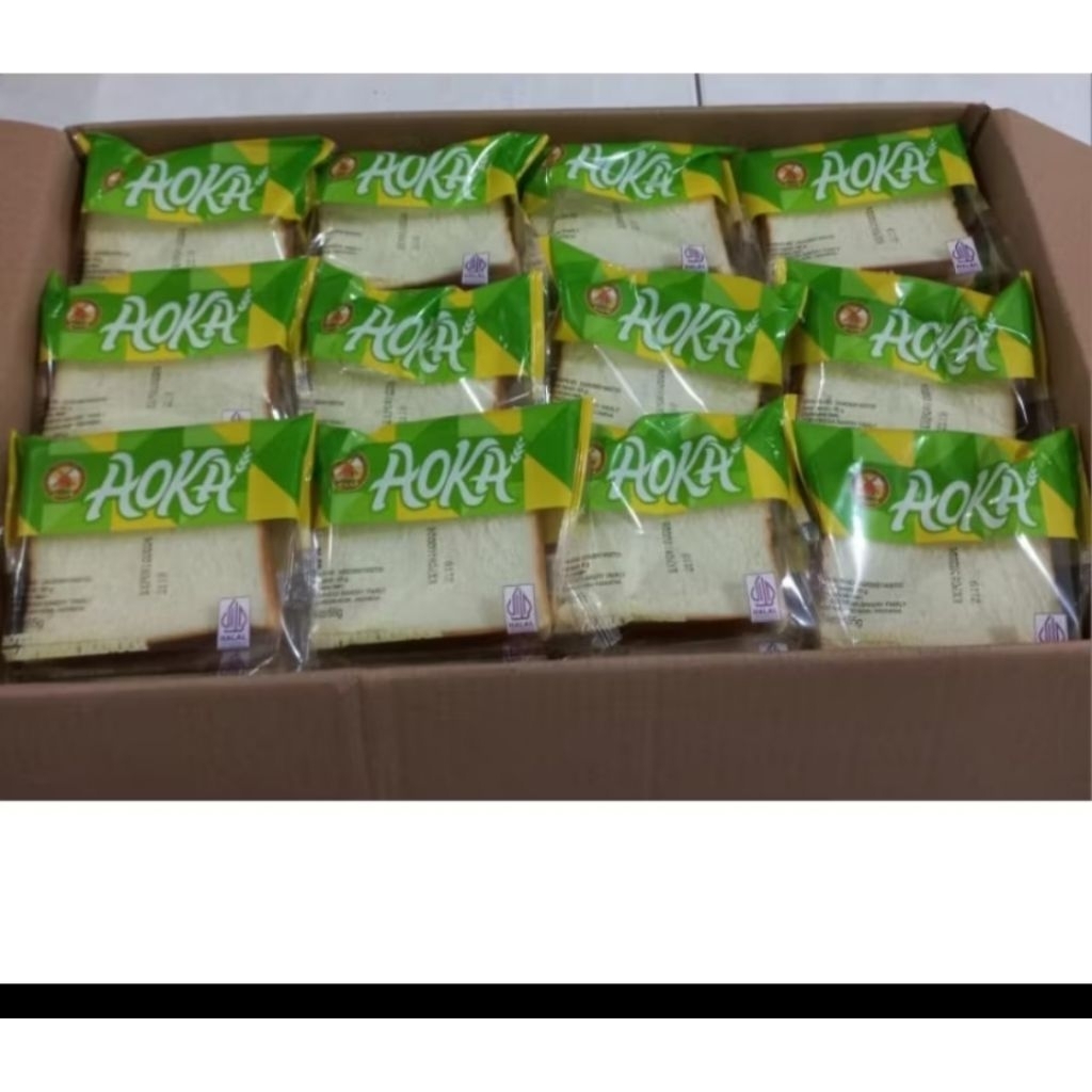 

ROTI AOKA PANGGANG RASA VARIAN 1 DUS ISI 60
