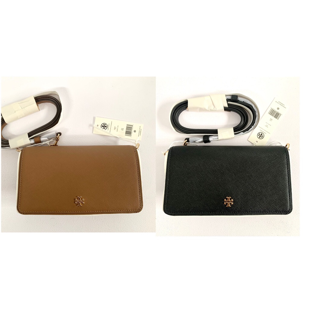 Tas Branded Tory Burch Emerson Mini Crossbody Leather