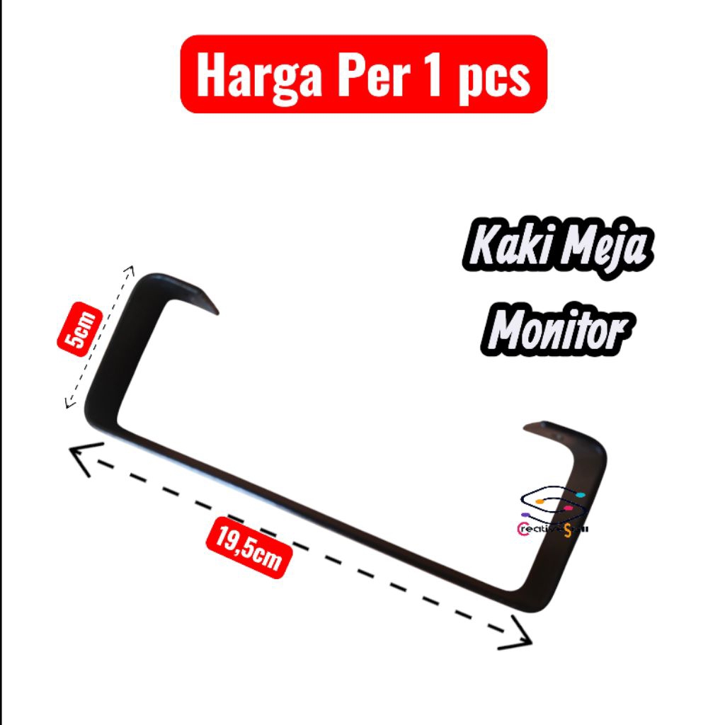 Kaki Meja Monitor / Bracket Stand Laptop Monitor / Kaki meja Belajar