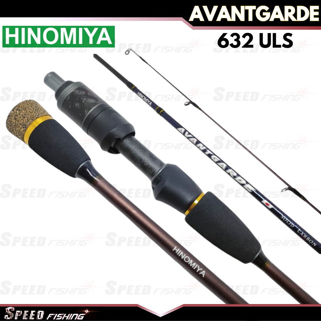 Joran Pancing Hinomiya Avantgarde 632ULS Spinning Solid Carbon