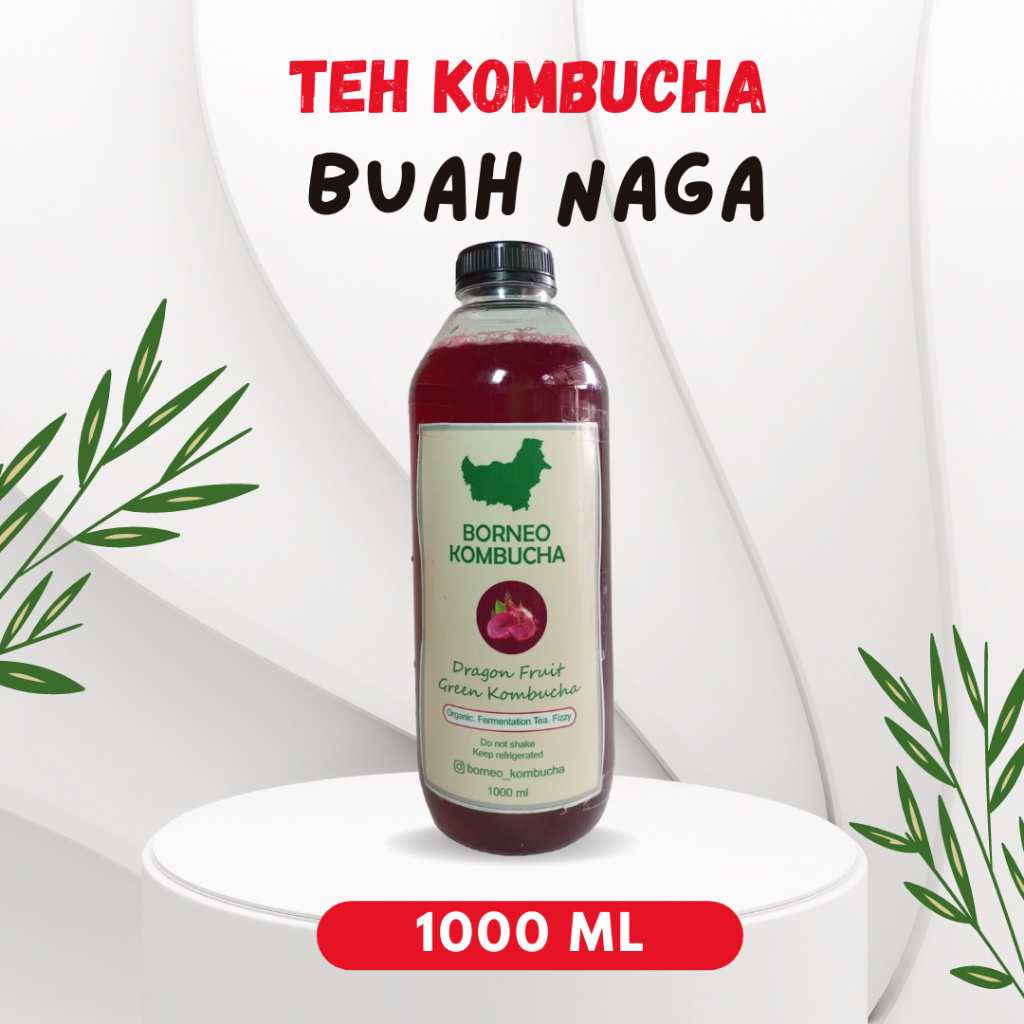 

BORNEO KOMBUCHA BUAH NAGA ORGANIK 1000 mL