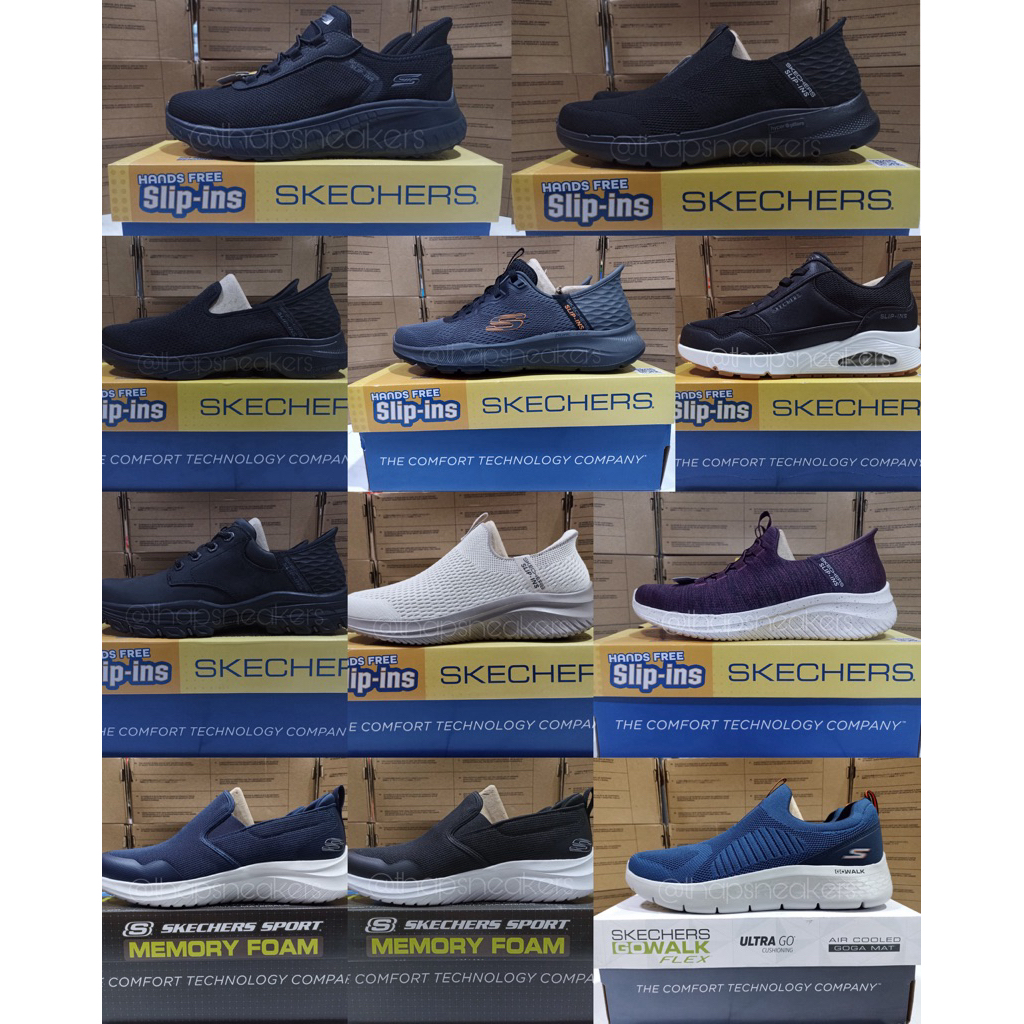 Sepatu Pria Skechers Slip Ins/Slip On Original PT MAP Resmi (1)
