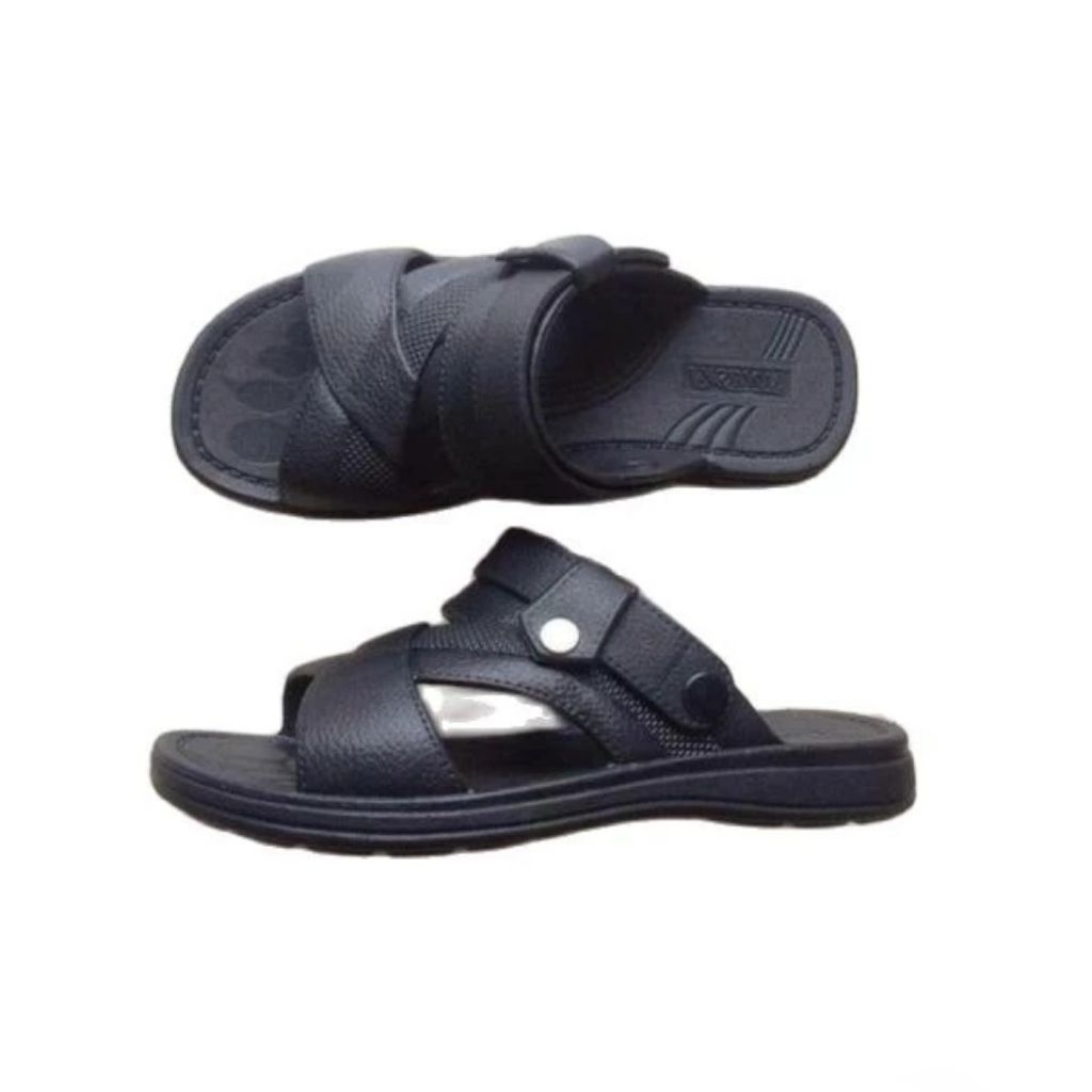 Sendal selop pria karet baru baru karet tali belakang