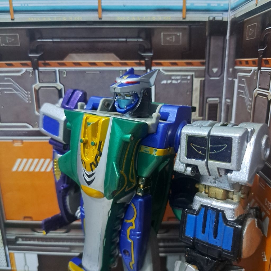 Gao Hunter Megazord Gao Silver Power Ranger Wild Force