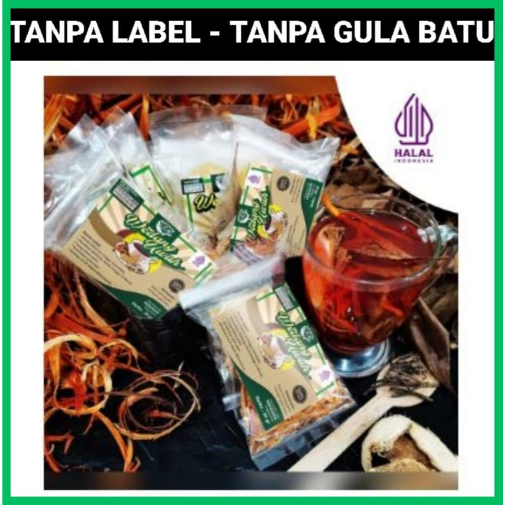 

PRE-ORDER WEDANG UWUH RESELLER TANPA LABEL TANPA GULA BATU