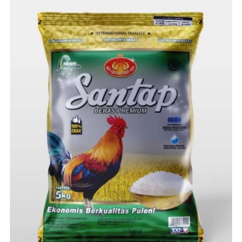 

Beras santap premium 5 kg