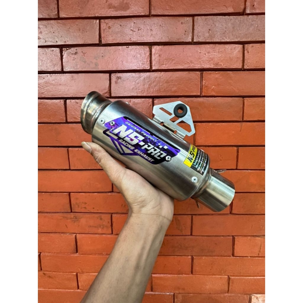 Knalpot NS-pro racing 15cm prodek sarangan full