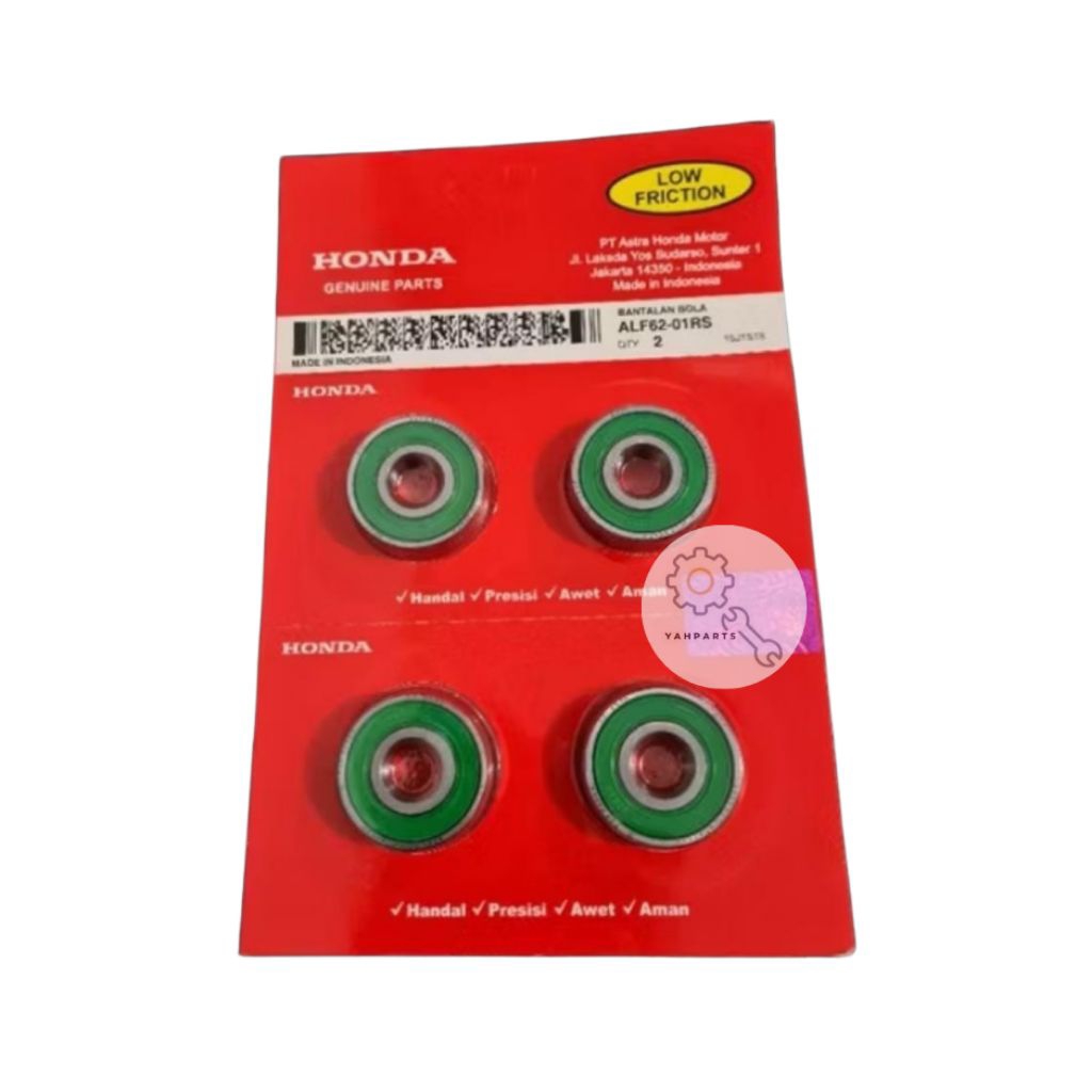 Lahar 6201, Laher 6201, Bearing Honda 6201, Bantalan Bola Honda 6201