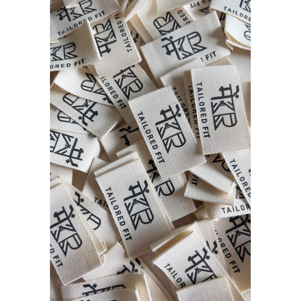 

( 100 pcs ) LABEL KATUN PREMIUM / label cotton/LABEL HIJAB / LAABEL GAMIS/ LABEL BAJU/ LABEL PAKAIAN/ LABEL KERUDUNG