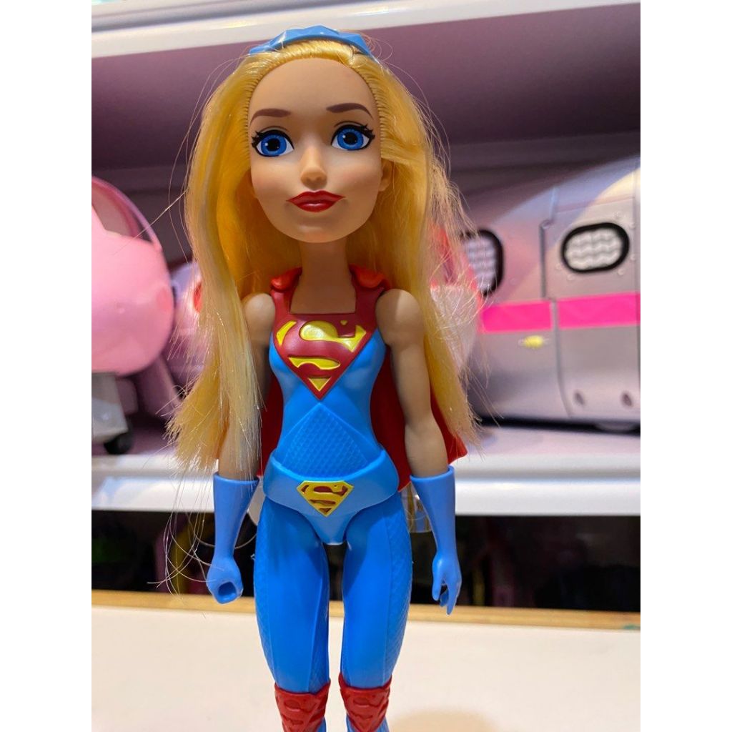 DC Super Hero Girls Supergirl Action Doll / LANGKAH / MATTEL / TERMURAH