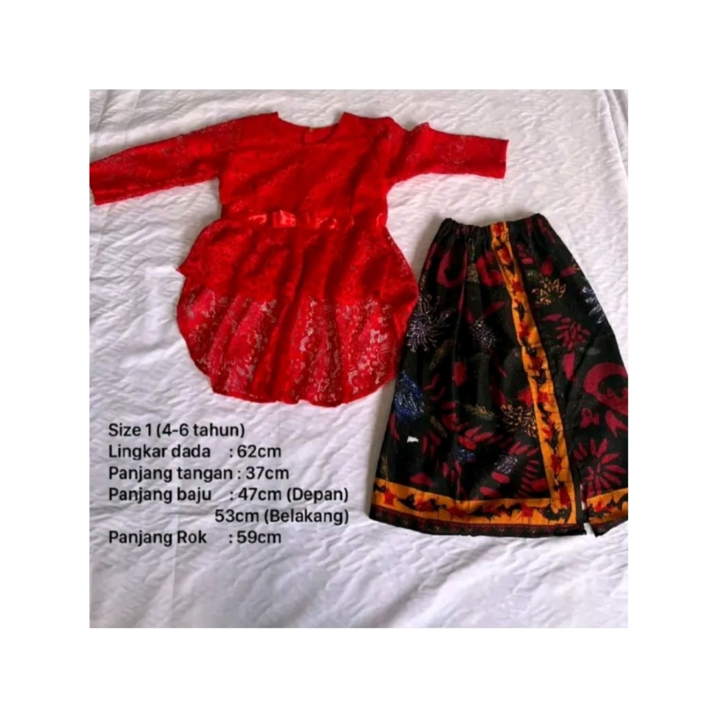 1 Set seragam Marlena untuk TK sampai dewasa