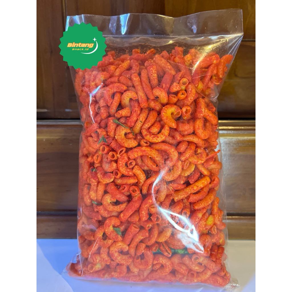 

Makaroni Pedas Daun Jeruk 500gr/ Makaroni Pedas Gurih