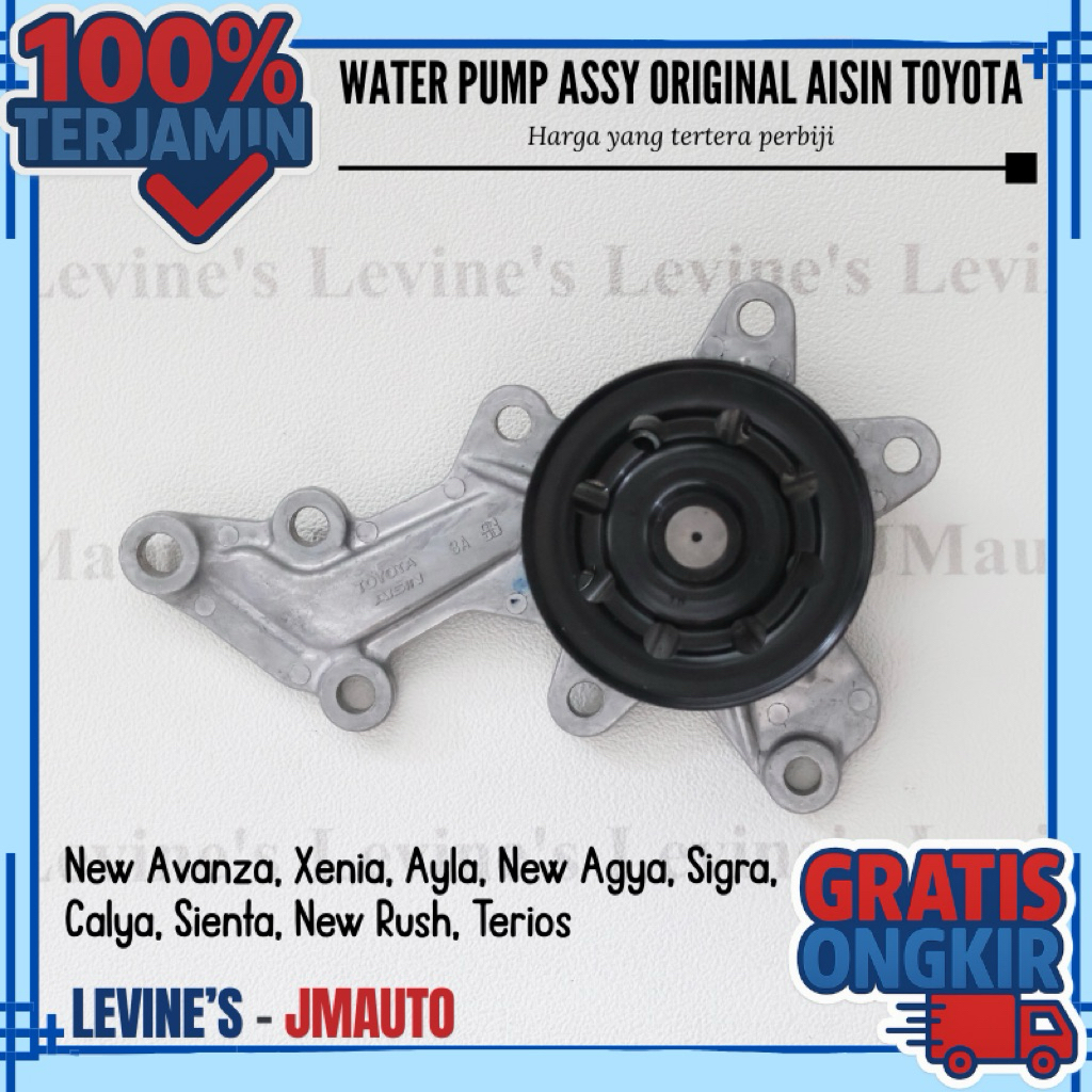Water pump avanza original / Water Pump Assy Aisin Avanza Pompa Air Avanza Water Pump Assy Grand New