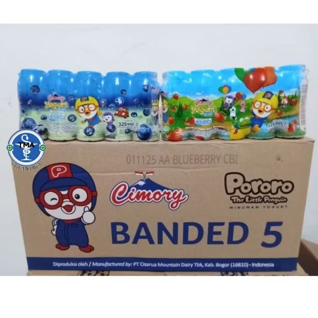 1 Dus Cimory Yogurt Mini Pororo 65ml
