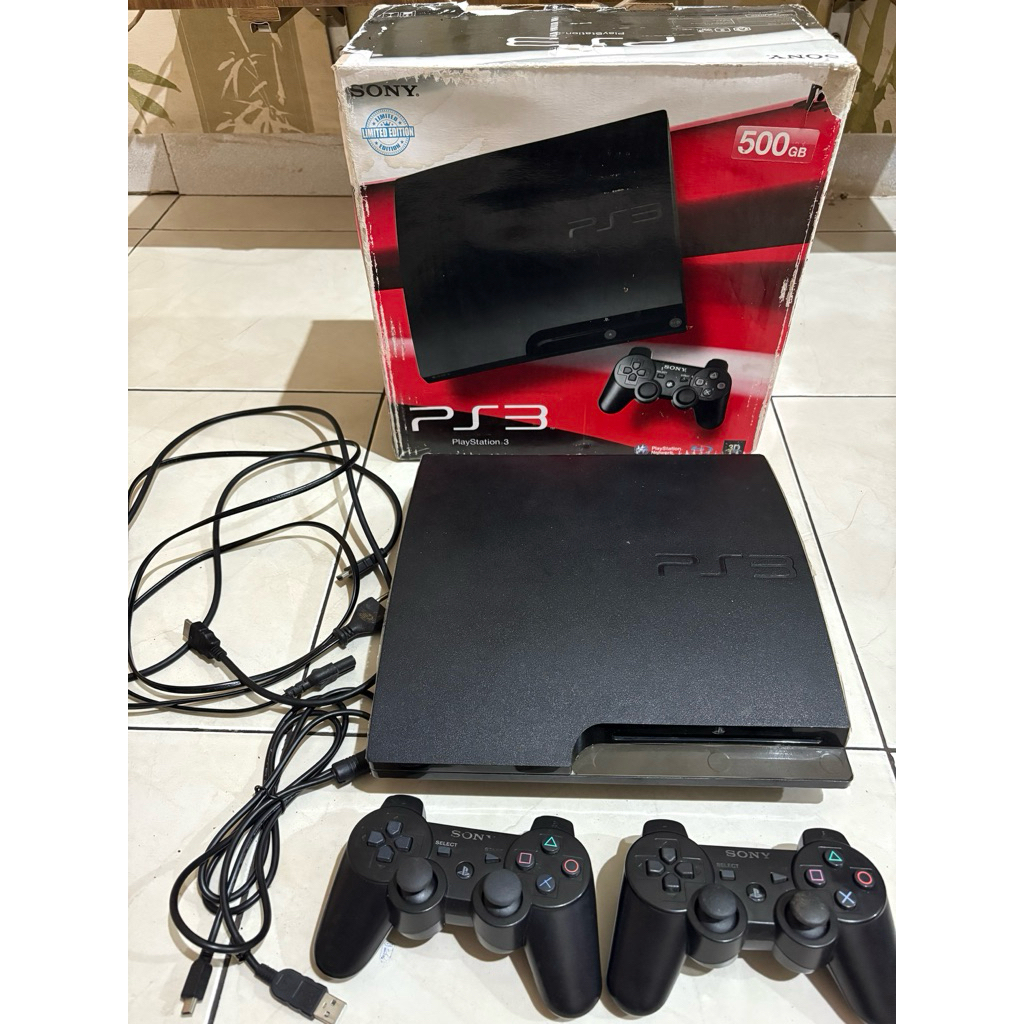 Ps3 slim seri 20 CFW 500gb full game