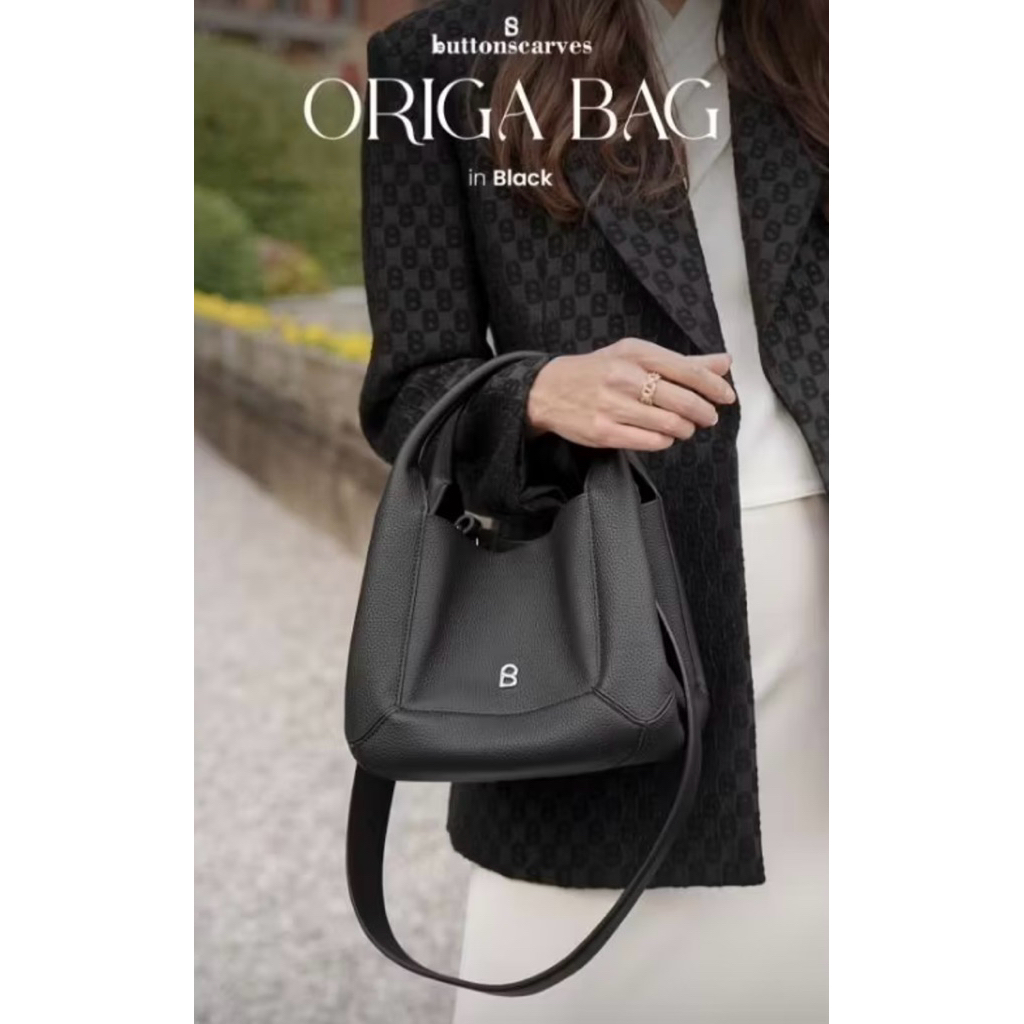 Buttonscarves leather bag seri origa luna woc alma small flap