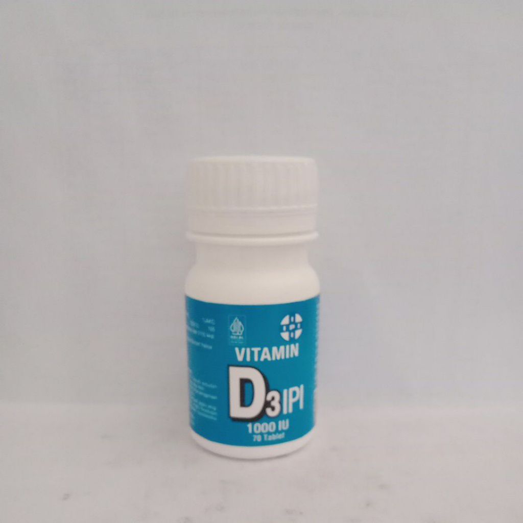 vitamin D3 1000 ui 70tablet kalsium