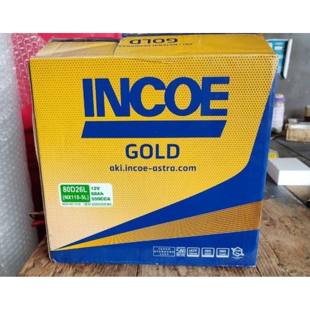 aki Incoe Gold 80D26L NX1105L